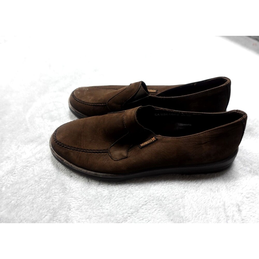 Mephisto Women's Size 7.5 Leila‎ Loafers Leather Slip On Shoes
